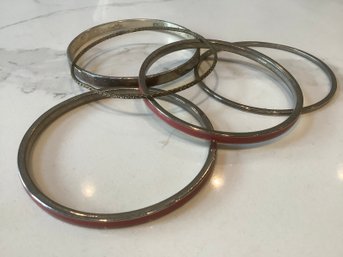 Silver Bangle Bracelets