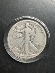 1928-S Walking Liberty Silver Half Dollar