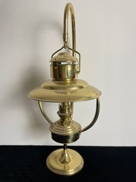 Solid Brass Hanging Nautical Oil Lamp
