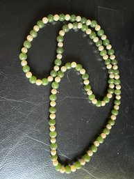 Jade And Pearl Necklace