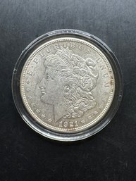 1921-D Morgan Silver Dollar