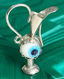 A Vintage Greek Pendant - The Evil Eye Pitcher