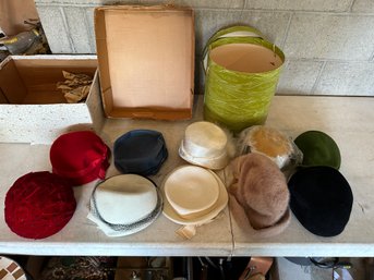 Group Of Miscellaneous Vintage Hats