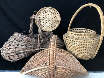 Wicker Basket Lot