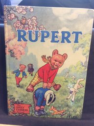 1958 Rupert Bear Annual Hardcover Children's Book - K