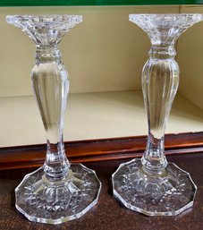 Pair Of Solid And Heavy NEIMAN MARCUS Candlesticks