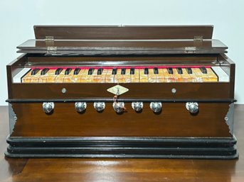 A Vintage Maharajah Harmonium By Rikhi Ram