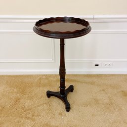 A Mahogany Round Pie Crust Occasional Table