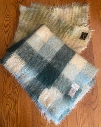 Two Vintage Wool Throws