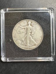 1937 Walking Liberty Silver Half Dollar