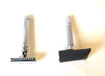 2 Razors Edwin Jagger DE89 And Van Der Hagen 85mm