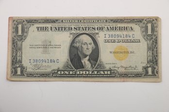 1935 Gold Seal Silver Certificate $1 Note