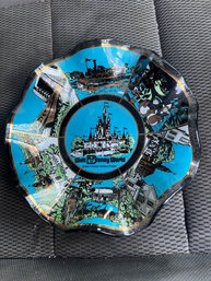 Commemorative Walt Disney Magic Kingdom Glass Dish