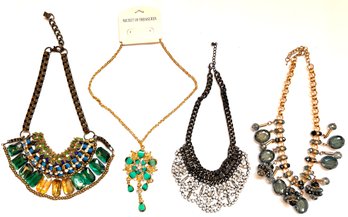 4 New Necklaces, 1 By Pam Hiran