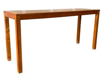 Mid Century Danish  Sofa Table By Trioh, Made In Denmark