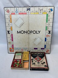 Rare Vintage 1940s Monopoly Complete