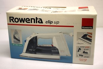 Rowenta Clip Up DE-263 Clothes Iron - New In Box