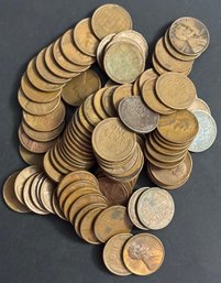 100 Wheat Pennies