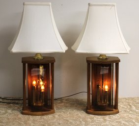 Pair Of Vintage Lamps