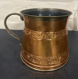 Large Copper Can Made Exclusively For Ethan Allen. FL/B4