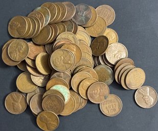 100 Wheat Pennies