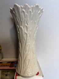 Lenox Textured Bark Bone China Vase