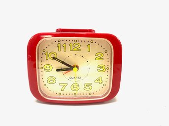 Vintage Mod Quartz Alarm Clock