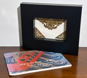 Fabric Engraving Book And Embossed Metal Art