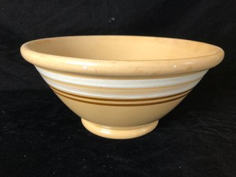 Antique Yellow Ware Mixing Bowl