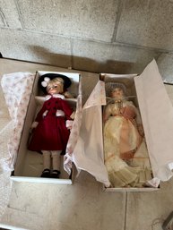 Group Of 2 Collectible Dolls