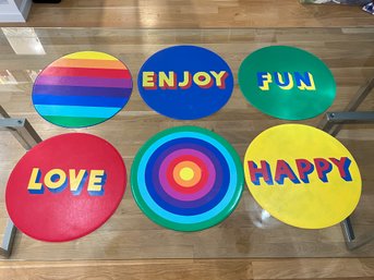 Set Of 6 Fun Placemats