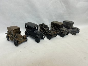 Vintage Automotive Banks & Cast Iron