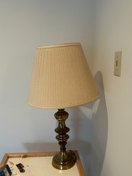 Retro Mid Century Brass Table Lamp