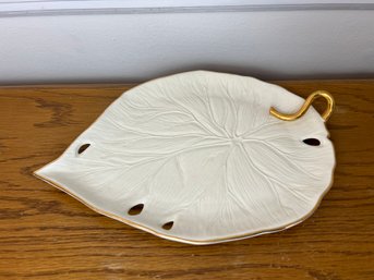 Lenox Eternal Leaf Large Serving Plate
