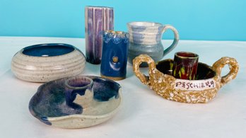 Misc Pottery Vase Lot 2