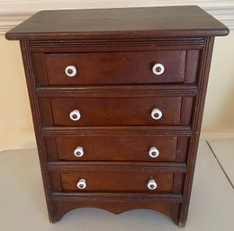 Salesman Sample Four Drawer Chest