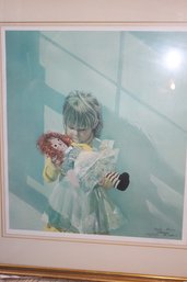 22x25 Carolyn Blish Raggedy Ann S/n