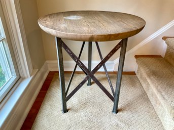 Lillian August Whiskey Barrel Side Table