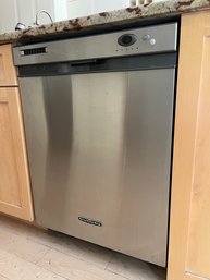 A KitchenAid Stainless Steel Superba Dishwasher
