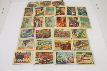 1956 Non Sport Gum Products Adventure Cards