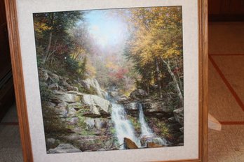 29x29 Waterfall Print
