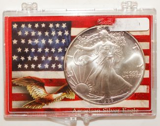 1986   1 0z Pure Silver Eagle Dollar