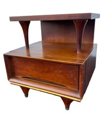 Kent Coffey Elegante Vintage Mid Century Modern Nightstands C. 1960s