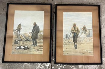 Two Framed Prints - A.B. Frost