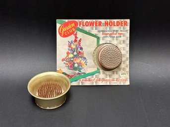 Vintage Floral Frog In Original Packaging