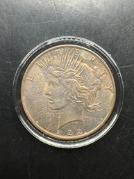 1922 Silver Peace Dollar