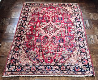 An Early 20th Century Sarouk Carpet