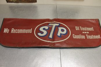 Old STP Oil Gasoline Advertising Car Bumper Guard