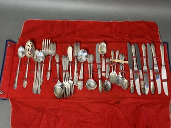 Vintage Community Flatware In Tarnish Preventing Case