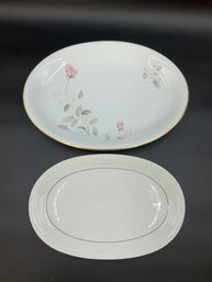 Pair Of Porcelain Platters